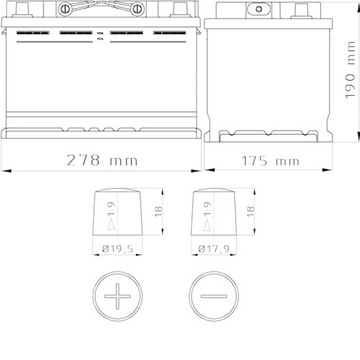 Аккумулятор Fiamm ECOFORCE VR850 12В 95Ач 850А AGM