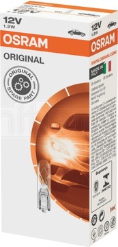 OSRAM Original W1.2W 2721 liczniki zegary 10szt
