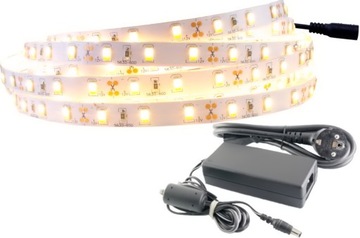 ZESTAW taśma LED 300 SMD IP20 5630 CIEPŁA 3m