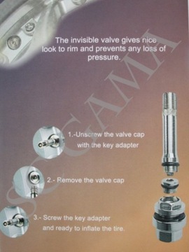 () СКРЫТЫЙ КЛАПАН скрытый клапан ХРОМ