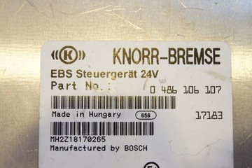 Knorr Bremse EBS 0486105107 Кассета EBS