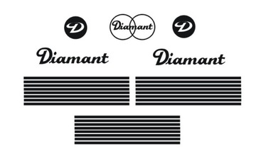 DIAMANT 186-2 R naklejki na rower RÓŻNE KOLORY