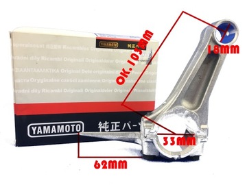 Korbowód korba do Honda GX240 GX270 ZACIERACZKA