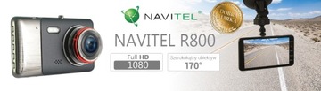 NAVITEL R800 Видеорегистратор Автомобильная видеокамера Full HD