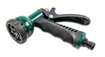 PISTOLET DO ZRASZANIA 8 FUNKCJI METALOWY DO WODY!!