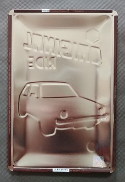 Жестяной постер 20х30см VW Golf The Original