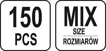 YATO РУЧНАЯ ЗАКЛЕПКА-ГАЙКА ЗАКЛЕПКА M5-M12 +150 ШТ. СТАЛЬНАЯ ЗАКЛЕПКА-ГАЙКА