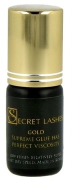 KLEJ SECRET LASHES 5 ML - GOLD- 0,5 - 1 S