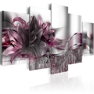 murando OBRAZ 200x100 LILIE KWIATY b-A-0273-b-p