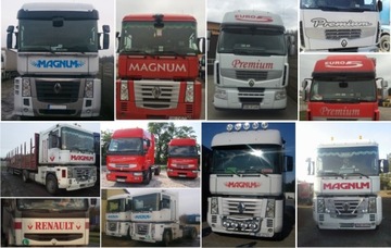 НАКЛЕЙКИ - RENAULT MAGNUM, PREMIUM, KERAX, MACK