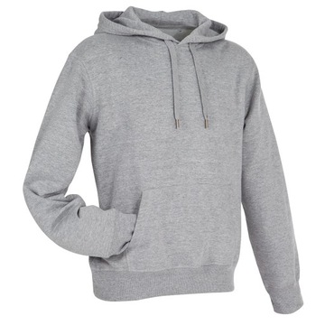 Bluza kaptur męska STEDMAN ST 5600 r. XL szara