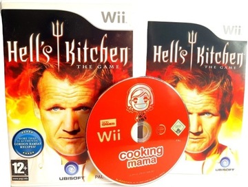 * Wii HELL'S KITCHEN * GRA KULINARNA GOTOWANIE !