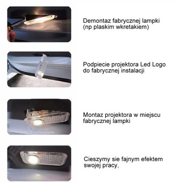 AUDI A6 C5 C6 C7 Светодиодные проекторы с логотипом 3D HD