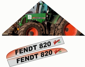 FENDT 820 VARIO naklejki naklejka