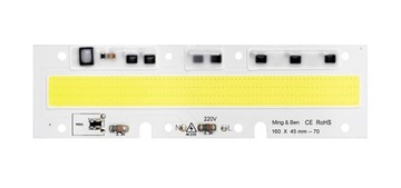 Dioda LED COB 70W zimny biały 220V
