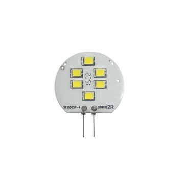 Żarówka LED ŻARNIK G4 6 SMD 1,5W 12V DC zimna