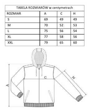 Bluza motocyklowa jakość HD ROCK EAGLE HF012 L