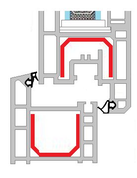 фото ориг. №6, Gasket gaskets to windows pvc veka s-1126