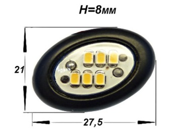 LED TUNING Неоновая лампа Лента 6 SMD TAPE 12V 24V