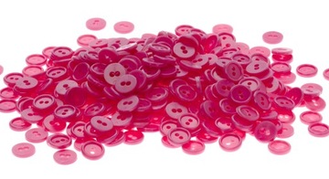 GUZIKI GUZICZKI CIEMNE RÓŻÓWE 11mm 62 kolory K144