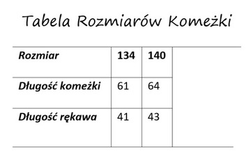 Komeżka, Komża na BOŻE CIAŁO K3, Roz. 140