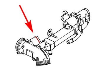 156 Прокладка EGR VOLVO D5 2.4 D S60 S80 V70 XC70