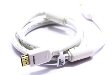 KABEL HDMI V1.4 BIAŁY VITALCO FULL HD 5M