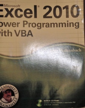 Excel 2010 Power Programming with VBA WALKENBACH