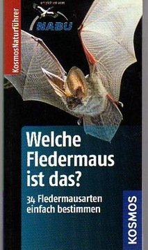 18448 Welche Fledermaus ist das? 34 Fledermausarten einfach bestimmen