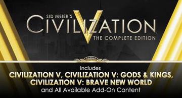 SID MEIER'S CIVILIZATION V 5 CIVILISATION COMPLE PL PC STEAM KEY + БОНУС