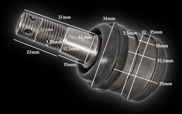 Bashan ATV 150 200 250 - zestaw przod wahacz