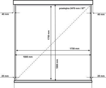 ЭКРАН НА ШТАТИВЕ - ПОРТАТИВНЫЙ AVTEK TRIPOD 180 PRO