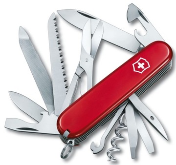 Victorinox 1.3763, Карманный нож Ranger, 91 мм, 21 функция, ножницы, две пилы