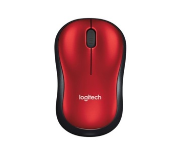 Мышь LOGITECH M185 910-002240 КРАСНАЯ БЕСПРОВОДНАЯ