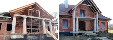 Kolumny betonowe BECZKOWA 30/43/30 PRODUCENT