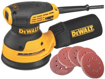 ЭКСЦЕНТРИЧЕСКАЯ ШЛИФОВАЛЬНАЯ МАШИНА DEWALT 125 мм, 280 Вт DWE6423