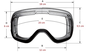 Лыжные очки Arctica G-103 с фильтром UV-400 3 категории