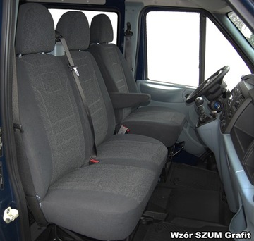 Ford Tourneo Transit VIII 2013- 2+1 ВЕЛЮРОВЫЕ ЧЕХОЛЫ