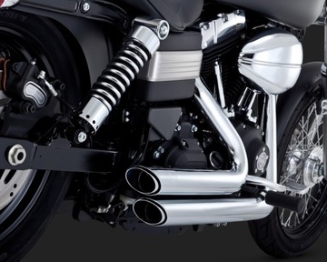 HARLEY DYNA LOW WIDE SUPER ВЫХЛОПНАЯ V&H 12-17