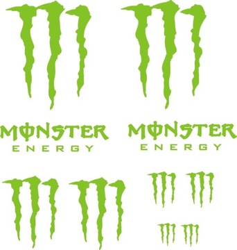XXL MONSTER PAZUR Naklejki TUNING 314 RÓŻNE KOLORY
