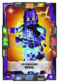 karta nr 76 Przebudzony Rogul lego nexo Knights 2