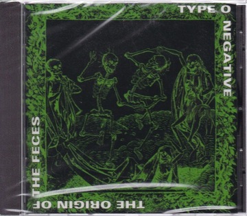 CD- TYPE O NEGATIVE- THE ORIGIN OF THE FECES (NOWA W FOLII)