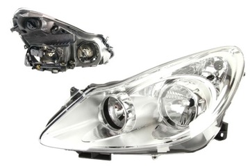 Opel Corsa D 06-11, Reflektor lampa nowa LEWA