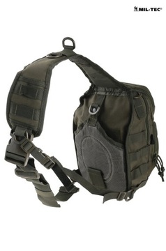 РЮКЗАК СУМКА НА РЮКЗАК Mil-Tec One Strap Assault 10 л - Оливковый