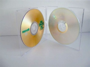 CD футляры x 2 SLIM для прозрачных дисков, 100 шт.