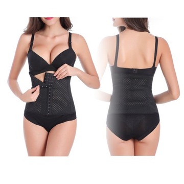 Регулируемый пояс для похудения CORSET BLACK L