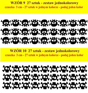 naklejki na rower kwiatki kropki gwiazdki różn wzo