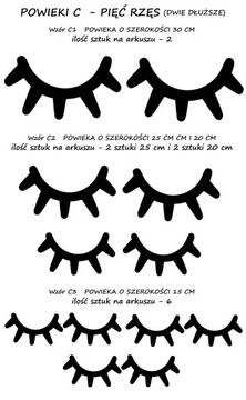 Наклейки на стену, украшение на стену, ресницы, веки