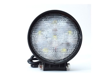 REFLEKTOR ROBOCZY LAMPA LED 12/24V okrągły