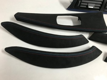 BMW F30 F31 F36 F34 F32 F33 LIŠTA ZDOBENÍ INTERIÉR DEKORACE ALCANTARA